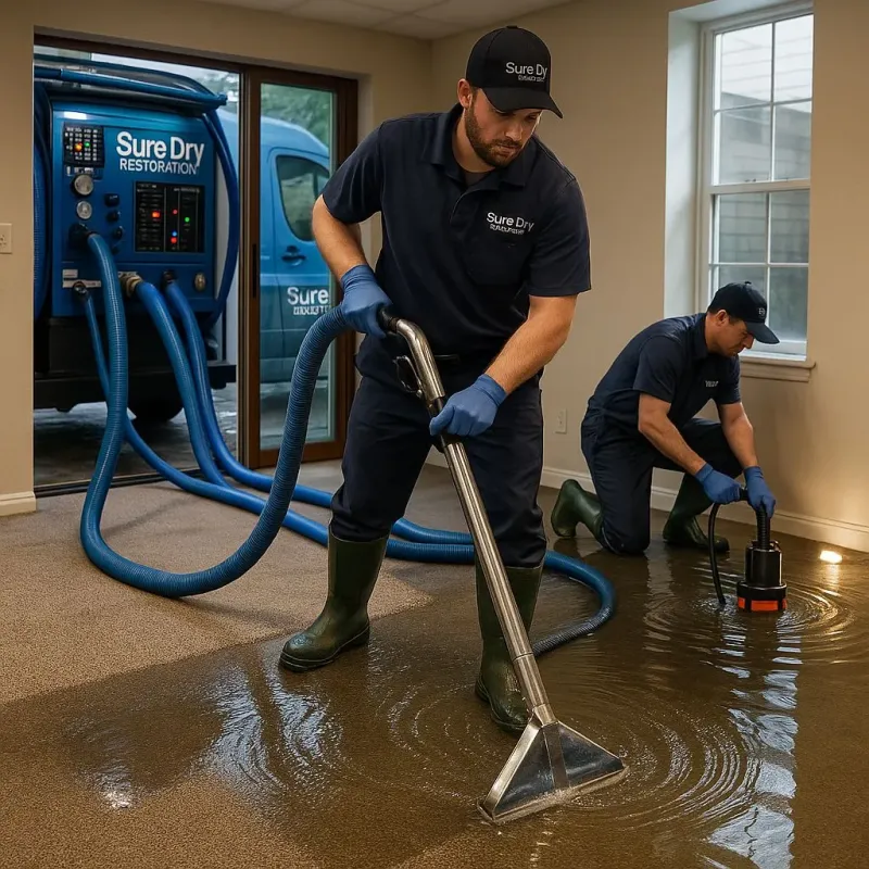 Water Extraction and Removal process in Douglas, GA